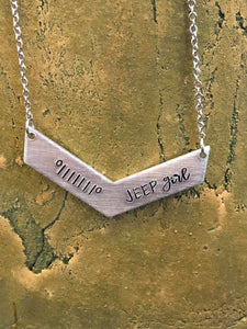 Jeep Girl necklace