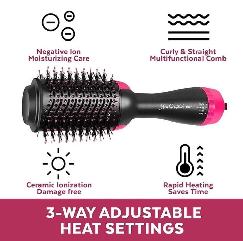 Hot hair brush