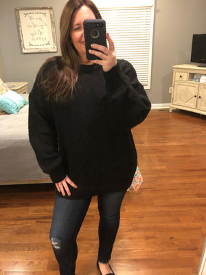 Black Sweater Tunic