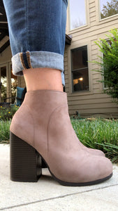 Taupe boots