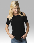 Cold Shoulder Women’s T-Shirt