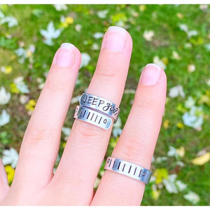 Jeep girl wrap ring