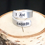 I am enough wrap ring